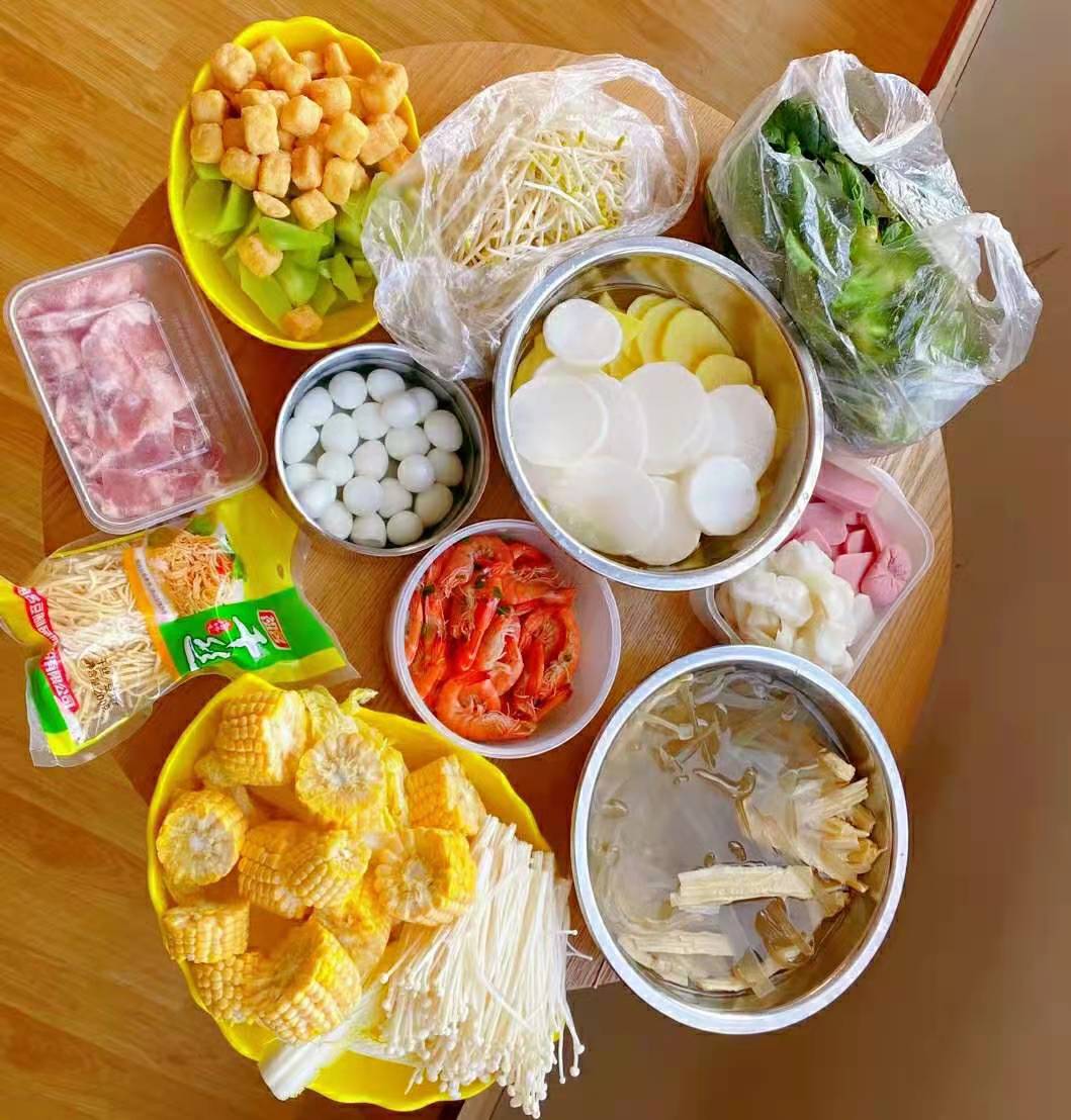 今年冬至日公司團康吃火鍋